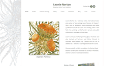 Desktop Screenshot of botanicalart.com.au