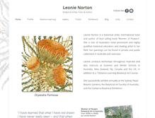 Tablet Screenshot of botanicalart.com.au